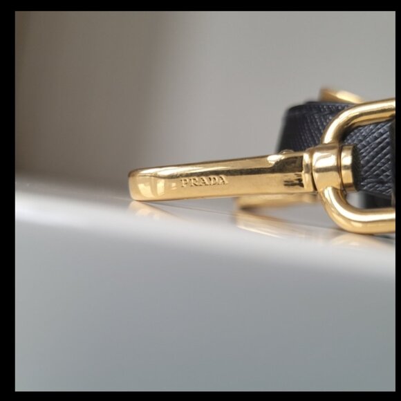 PRADA Saffiano Lux Square Satchel and Crossbody Bag - Picture 4 of 10